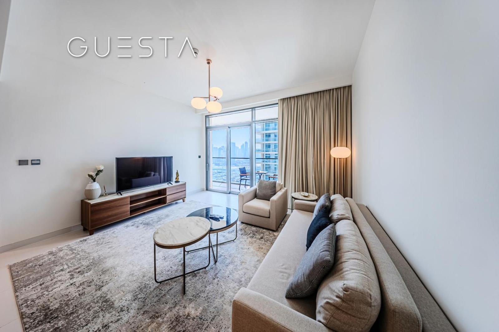 Emaar Beachfront - Marina Vista Tower, Marina Apartment *